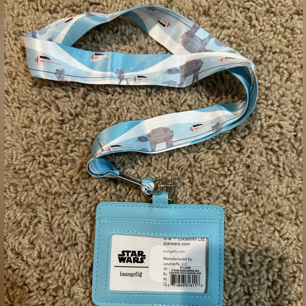 LOUNGEFLY Star Wars The Empire Strikes Back 40th Anniversary Lanyard - Picture 3 of 3